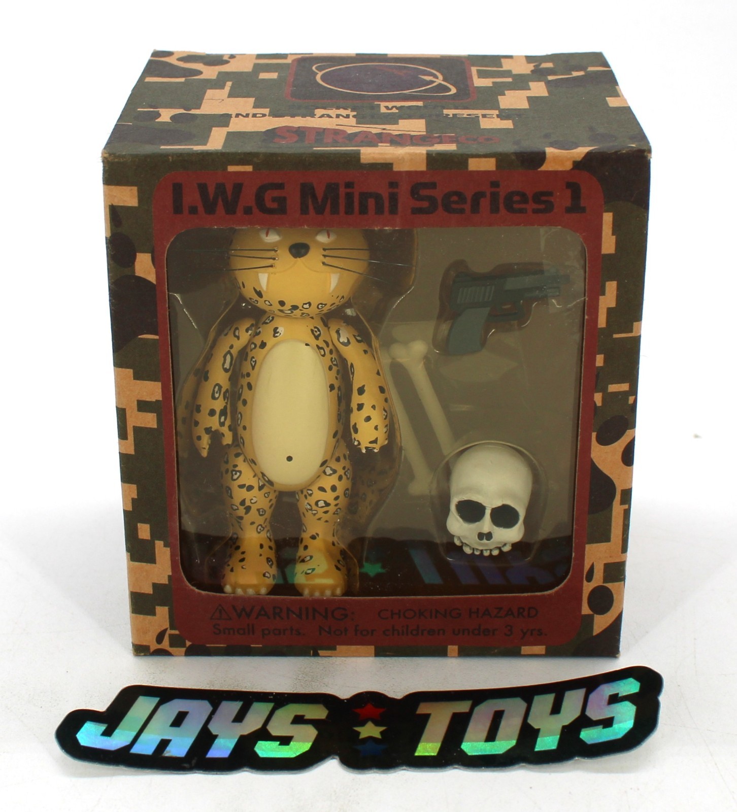 IWG Mini Series 1 Astrid the Jaguar Vinyl Figure New