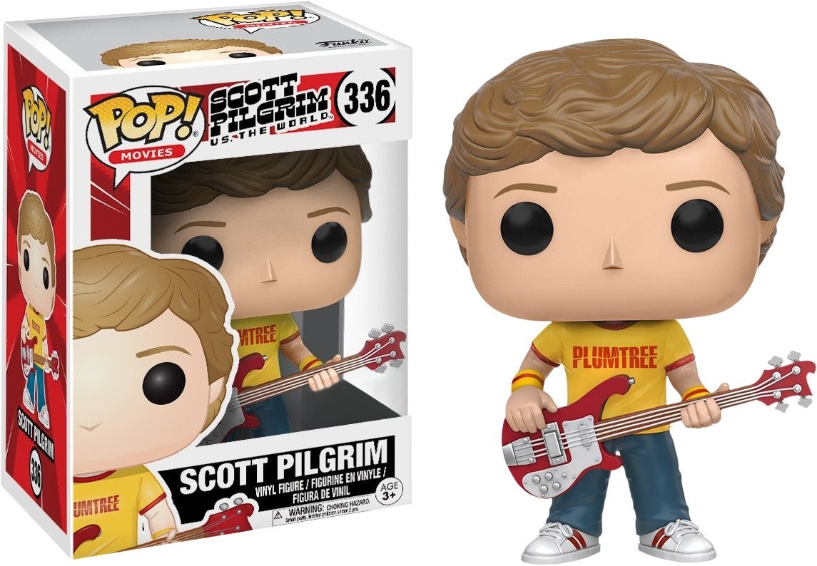 Funko POP Movies Scott Pilgrim in Plumtree Tee #336 Toys R Us Exclusive