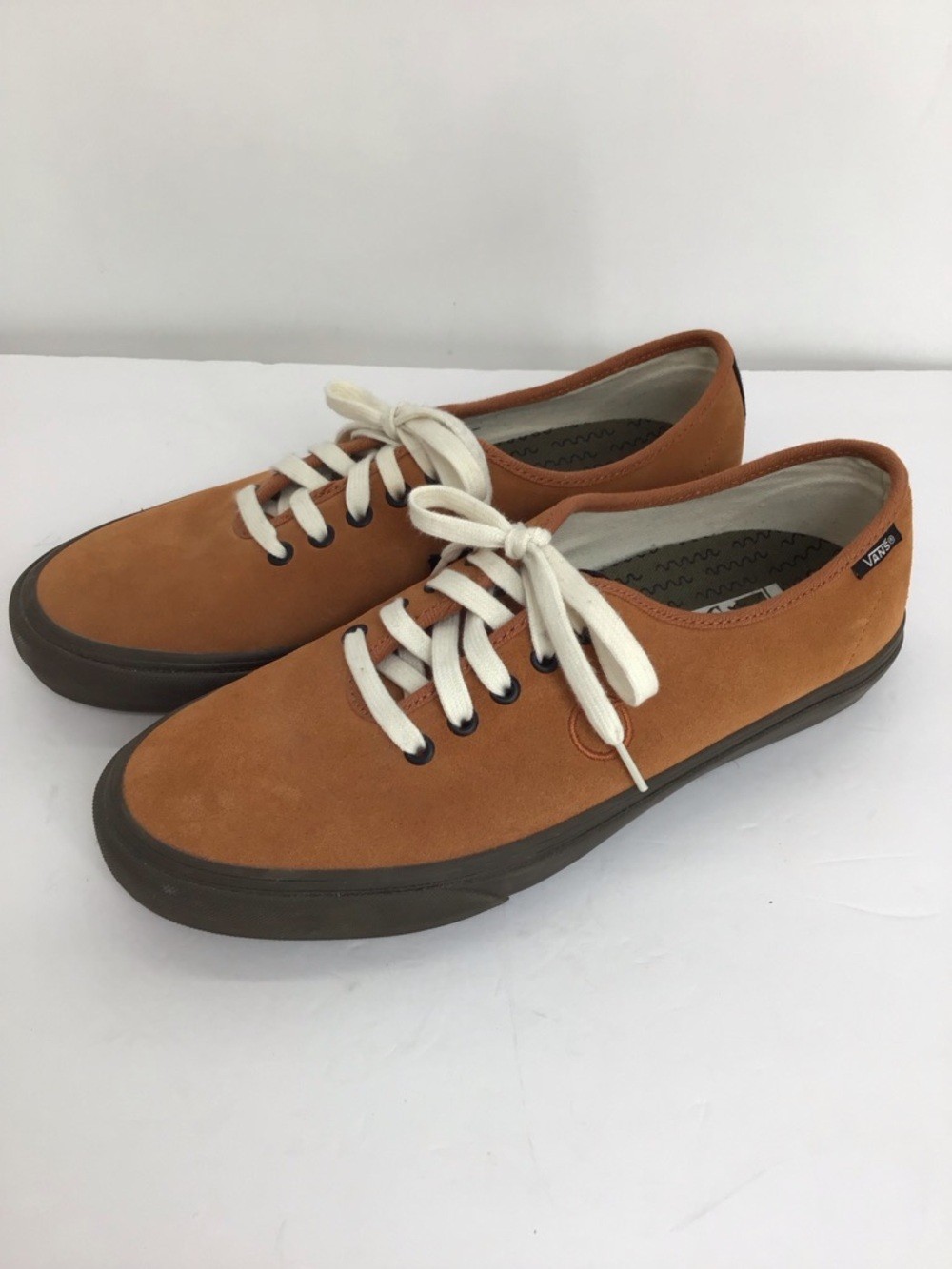 Vans NWOT Men’s X Taka Hayashi Authentic LX Leather Sneakers Brown Size 11