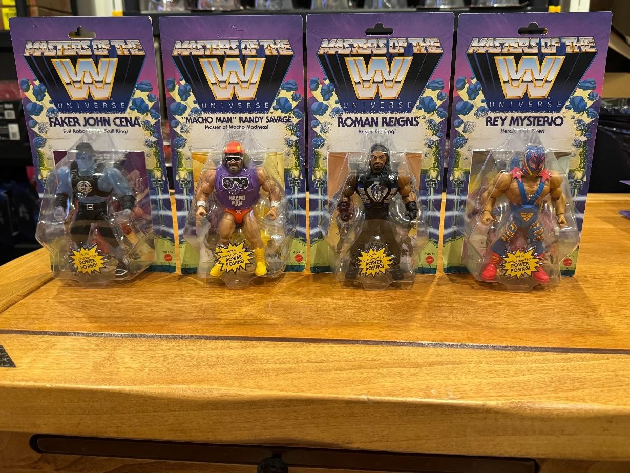 WWE Wave 2 Masters Of The Universe Action Figures Set 4