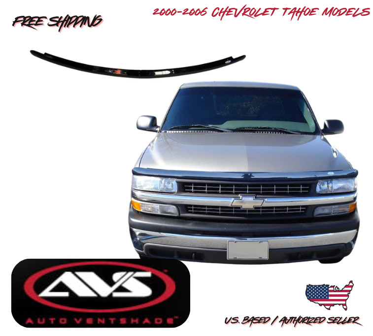 2000-2006 Chevrolet Tahoe BugFlector Hood Bug Shield Protector Med. Profile Smke 2000-2006 Chevrolet Tahoe BugFlector Hood Bug Shield Protector Med. Profile Smke