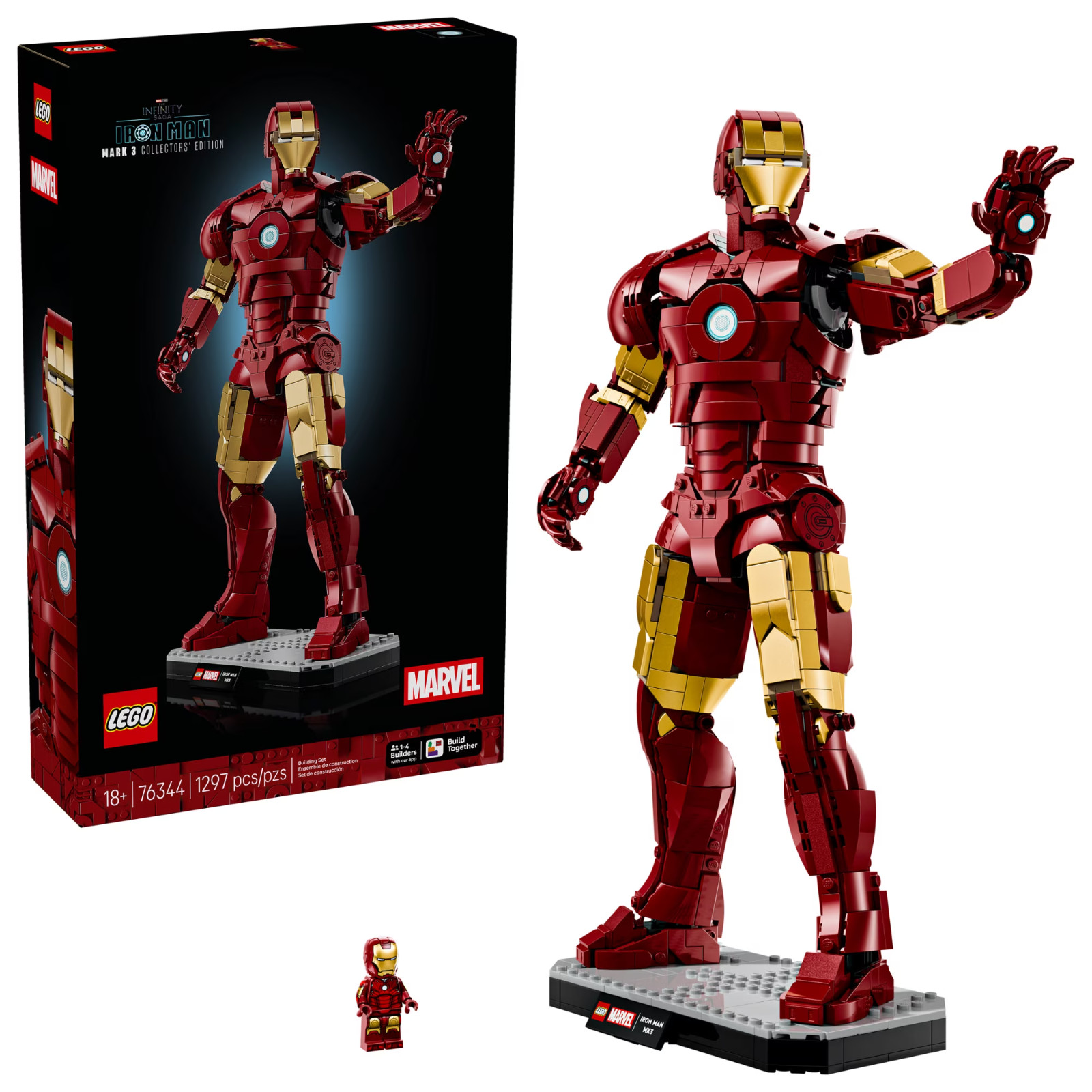 LEGO Marvel Iron Man Mark 3 Armor 76344 Building Set Brand New Sealed NIB LEGO Marvel Iron Man Mark 3 Armor 76344 Building Set Brand New Sealed NIB