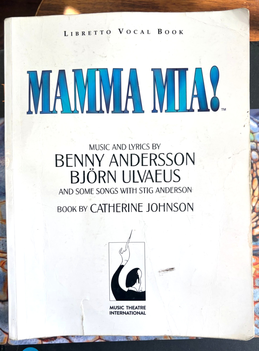 Mamma Mia Benny Andersson Libretto Vocal Book Music Theatre International