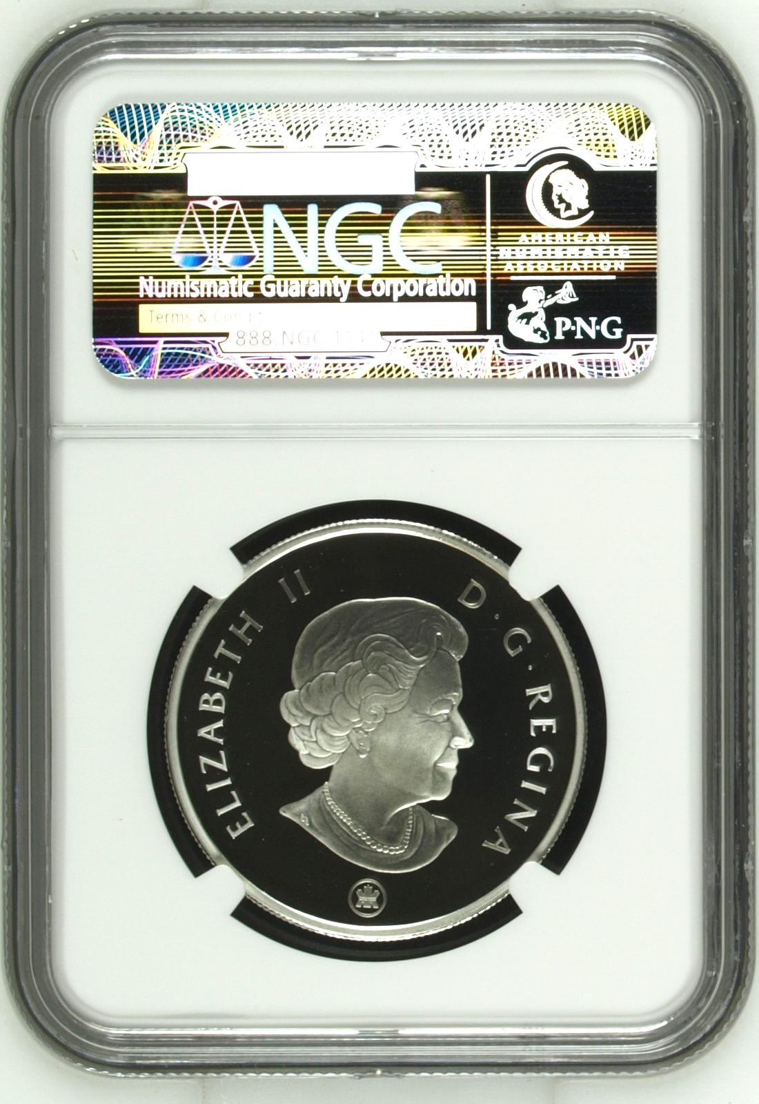 CANADA-SPECTACULAR RARE NGC GRADED TYRANNOSAURUS REX  SILVER 4 DOLLARS, 2009