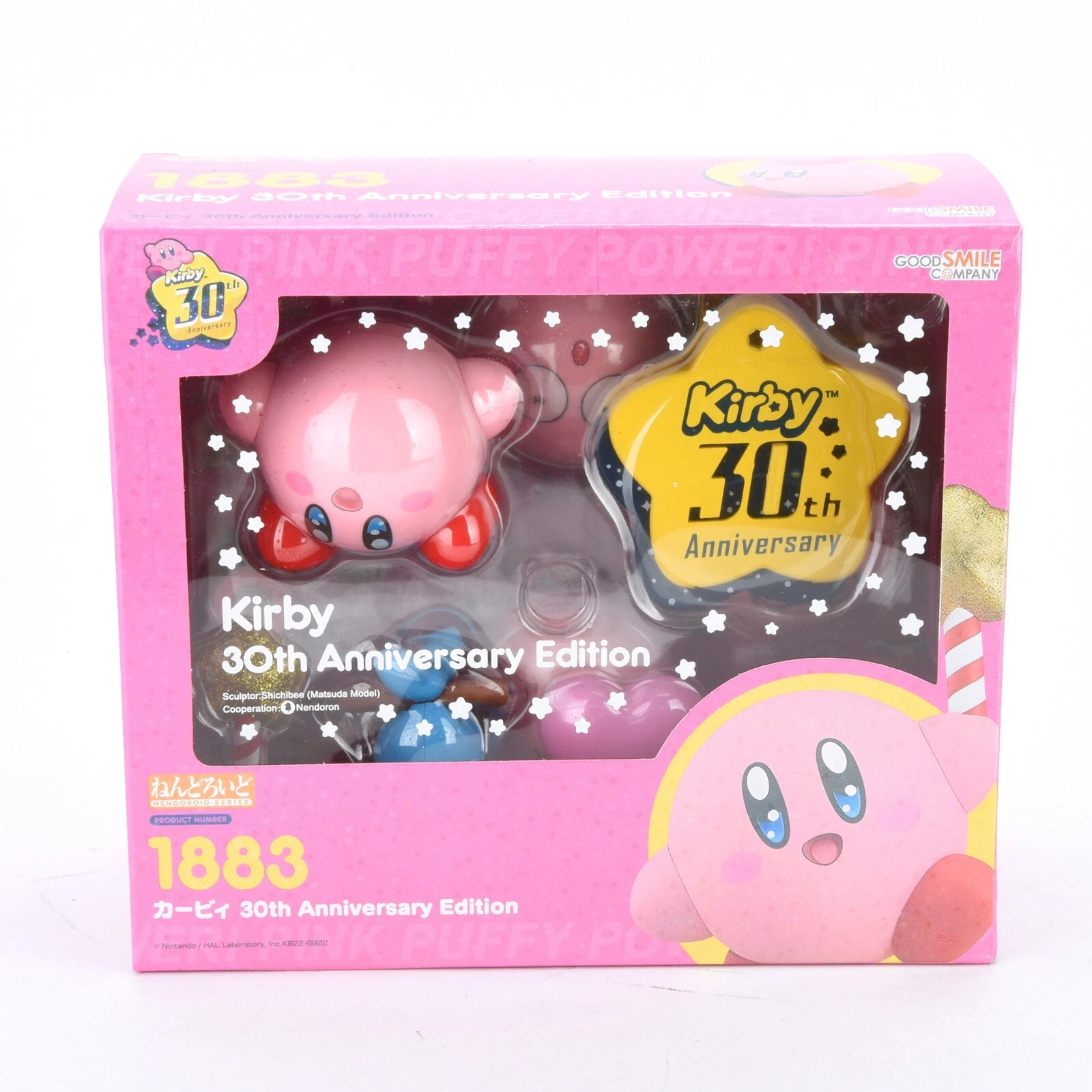 Kirby 30th Anniversary Action Figure Dolls Exchange Face Expression Toys FullSet Kirby 30th Anniversary Action Figure Dolls Exchange Face Expression Toys FullSet