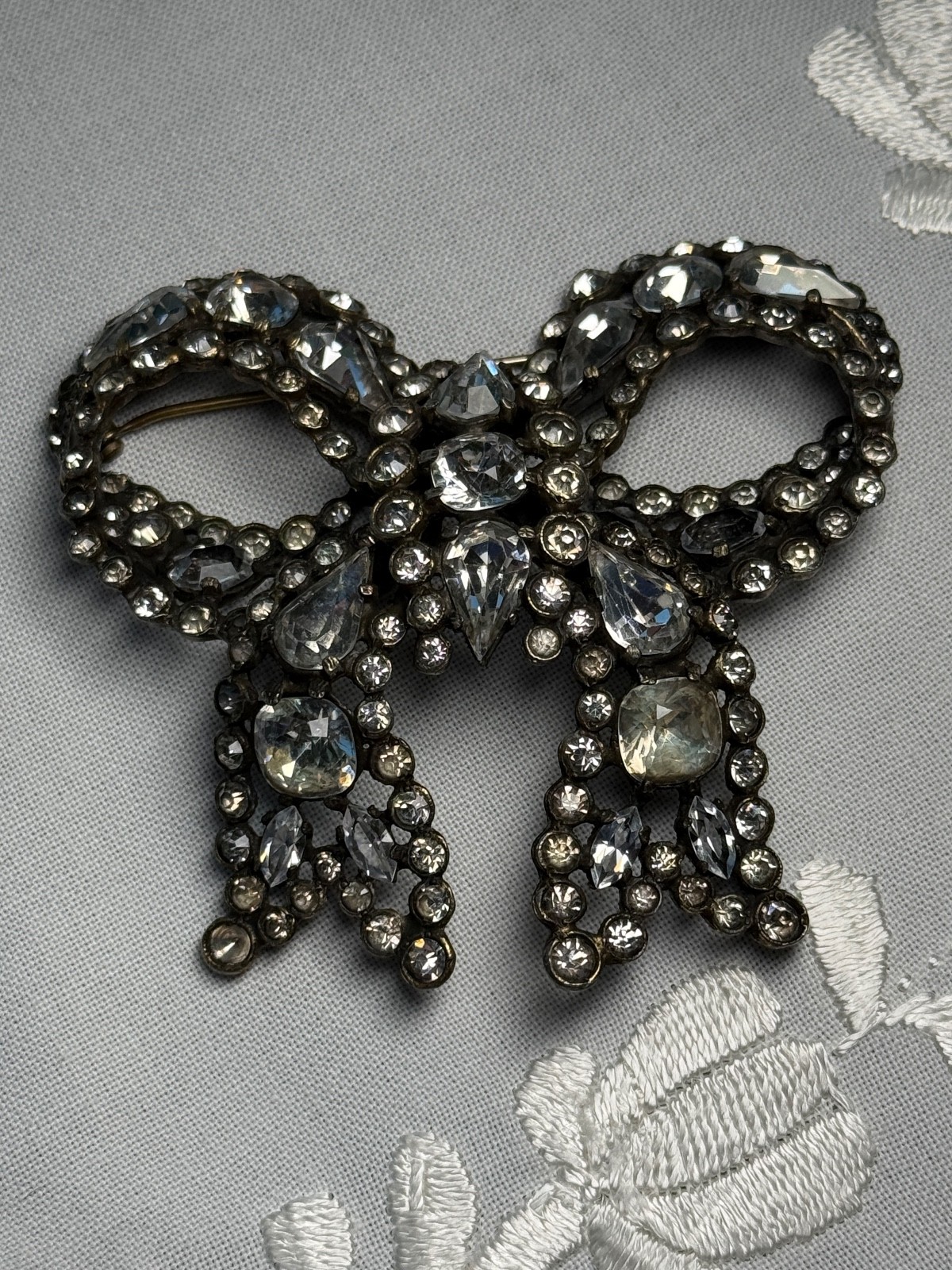 Very Early, 1930's, Eisenberg Brooch. Large (3 Very Early, 1930's, Eisenberg Brooch. Large (3