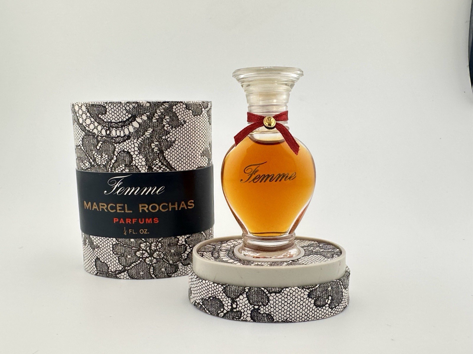 Rare Compounded New York Early ROCHAS Femme PARFUM 7.3 ml / 1/4 fl oz