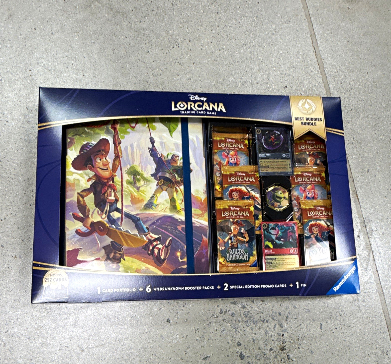 Ravensburger Disney Lorcana TCG Best Buddies Bundle Kit 252 Cards Booster Promo Ravensburger Disney Lorcana TCG Best Buddies Bundle Kit 252 Cards Booster Promo