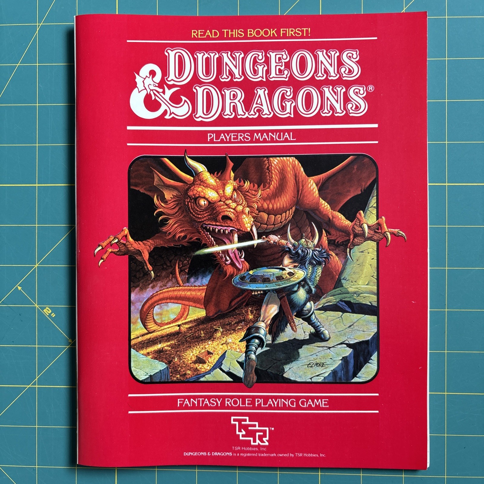 Dungeons and Dragons Players Manual First Printing May 1983 Excellent Condition Dungeons and Dragons Players Manual First Printing May 1983 Excellent Condition