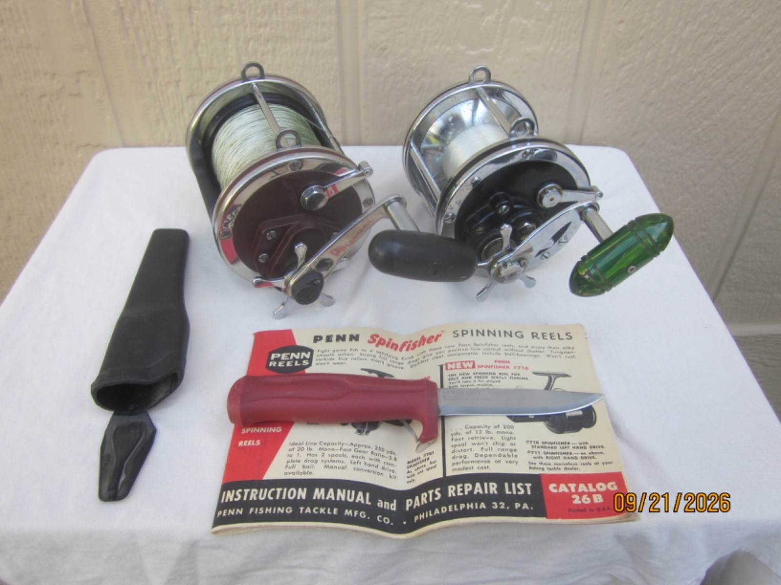 2 VERY NICE VTG PENN 6/0 SENATOR SALTWATER REELS- THEY WORK/LOOK FANTASTIC 2 VERY NICE VTG PENN 6/0 SENATOR SALTWATER REELS- THEY WORK/LOOK FANTASTIC