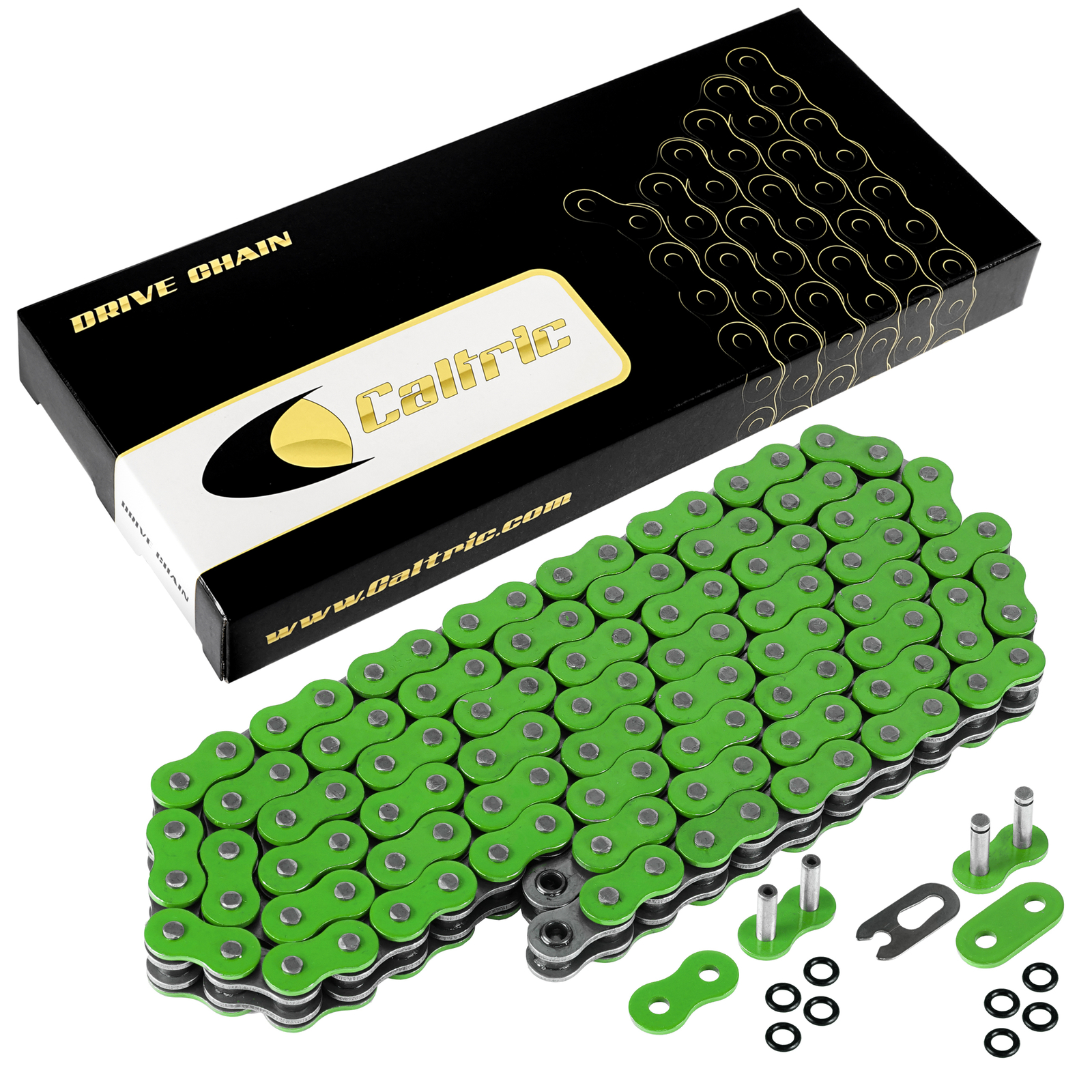 O-Ring Drive Chain for Kawasaki KX250F 2004 2005 2008-2013 Green O-Ring Drive Chain for Kawasaki KX250F 2004 2005 2008-2013 Green