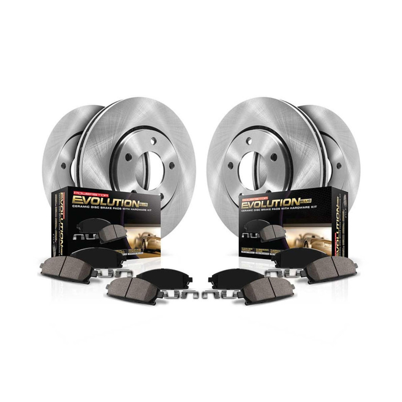 PowerStop Front and Rear Brake Kit for Honda Civic 2006-11 - Z17 Ceramic Brak... PowerStop Front and Rear Brake Kit for Honda Civic 2006-11 - Z17 Ceramic Brak...