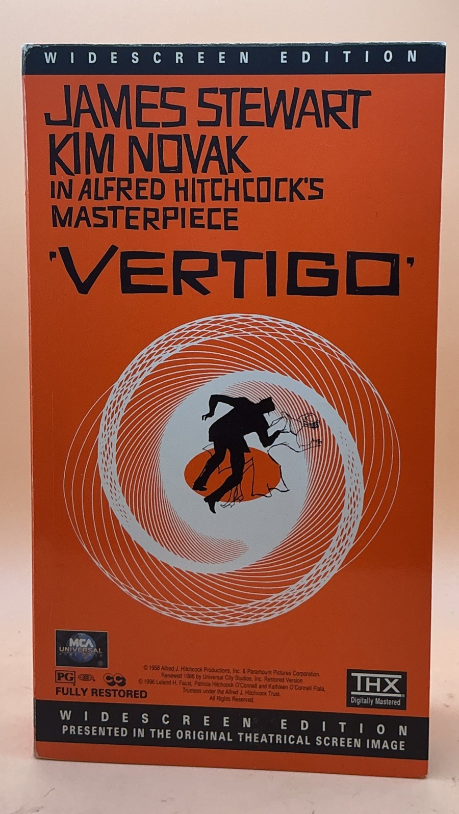 Vertigo VHS 1958, 1997 Widescreen Edition James Stewart Hitchcock *Buy 2 Get 1*