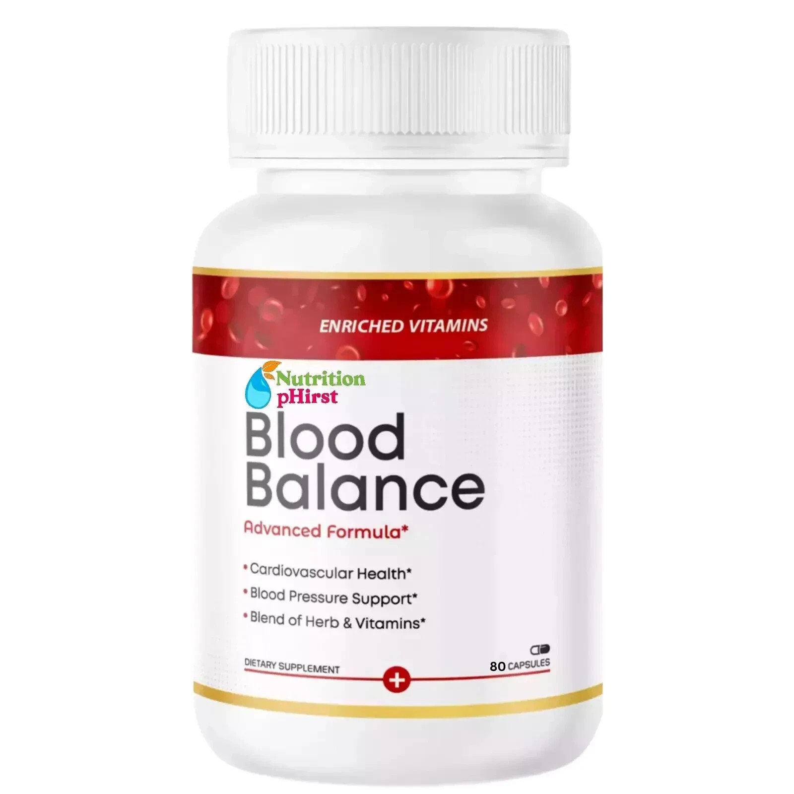 Striction BP Advanced Formula Support Healthy Blood Balance  80 caps - USA