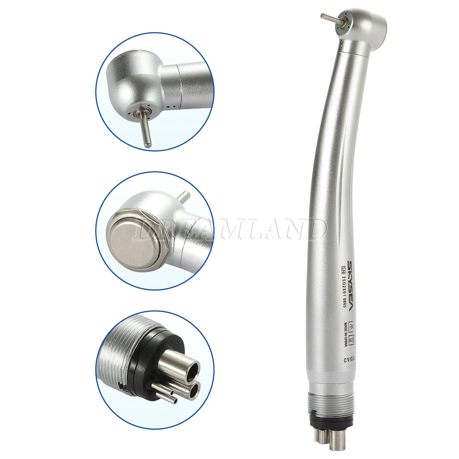 1-10 pcs SKYSEA Updated Dental High Speed Handpiece 4 Holes 1 Year Warranty