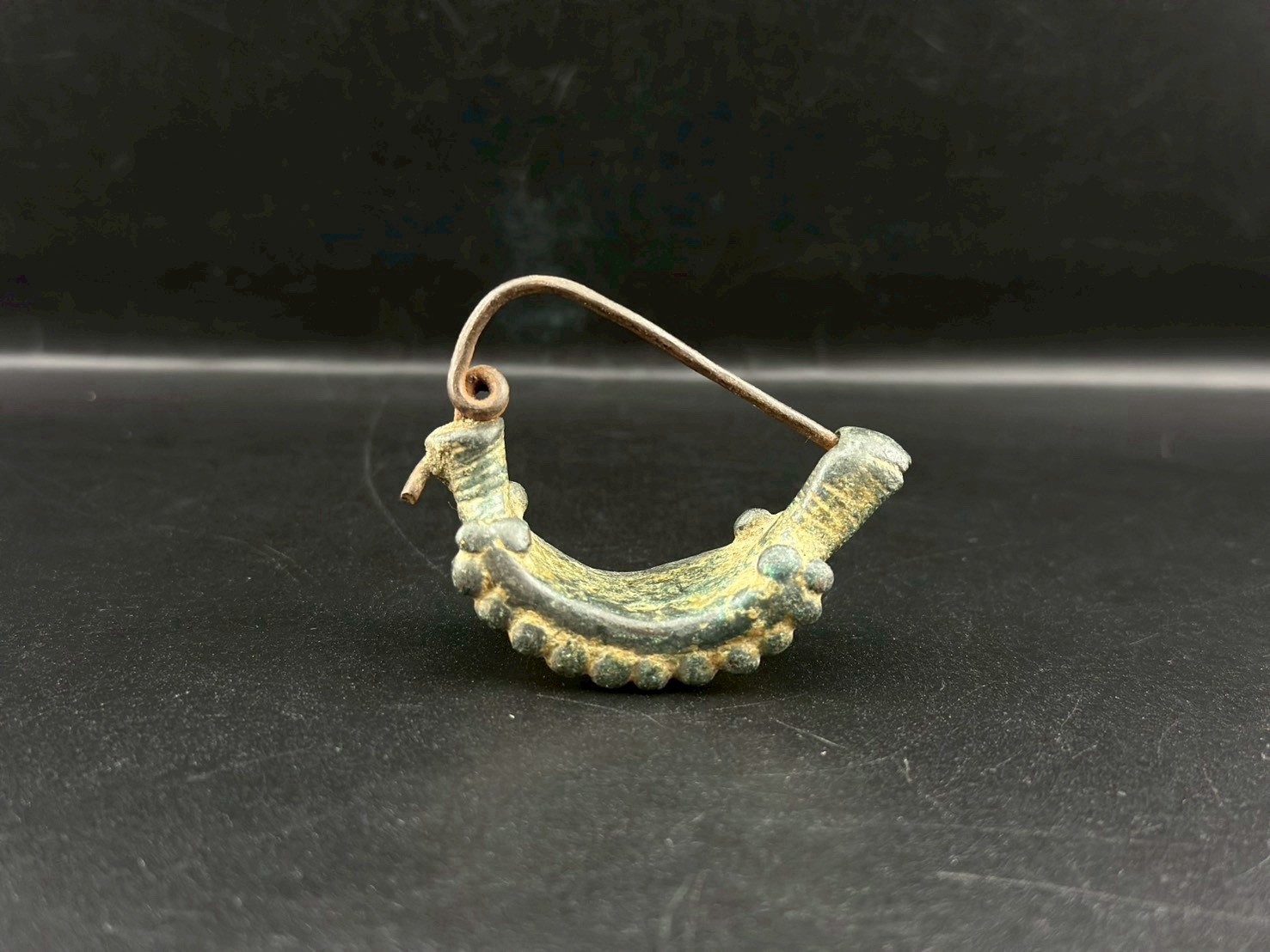 Ancient Bear Eastern Vintage Ear Birth Earring From Central Asia 2500 Years Ancient Bear Eastern Vintage Ear Birth Earring From Central Asia 2500 Years