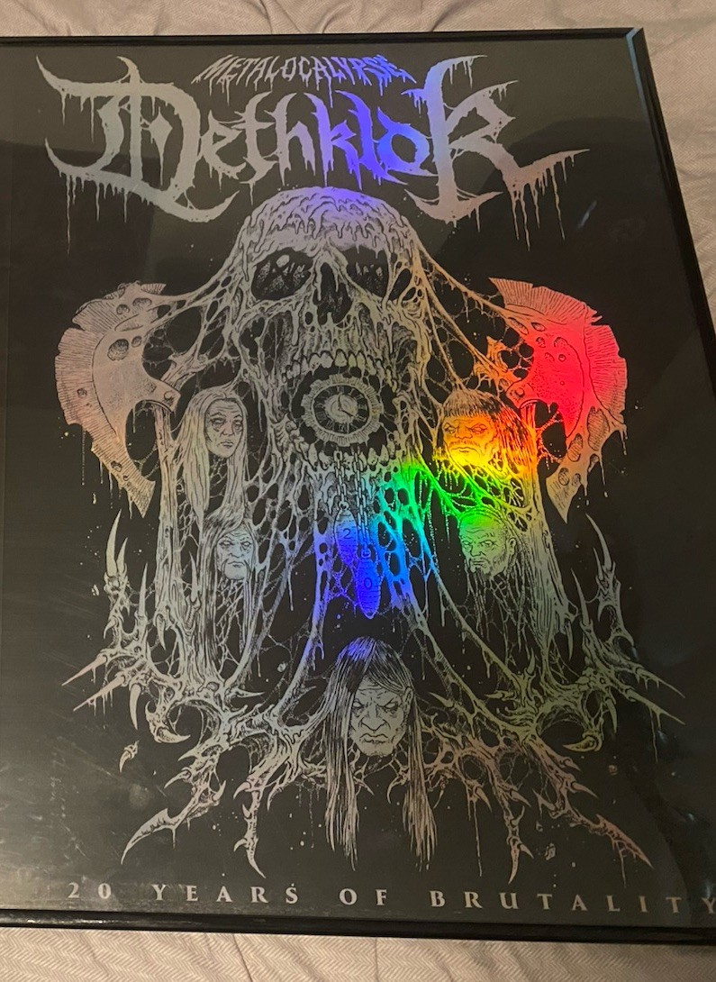 Official Dethklok Metalocalypse Lithograph Poster 2026 (Heavy Metal) Official Dethklok Metalocalypse Lithograph Poster 2026 (Heavy Metal)