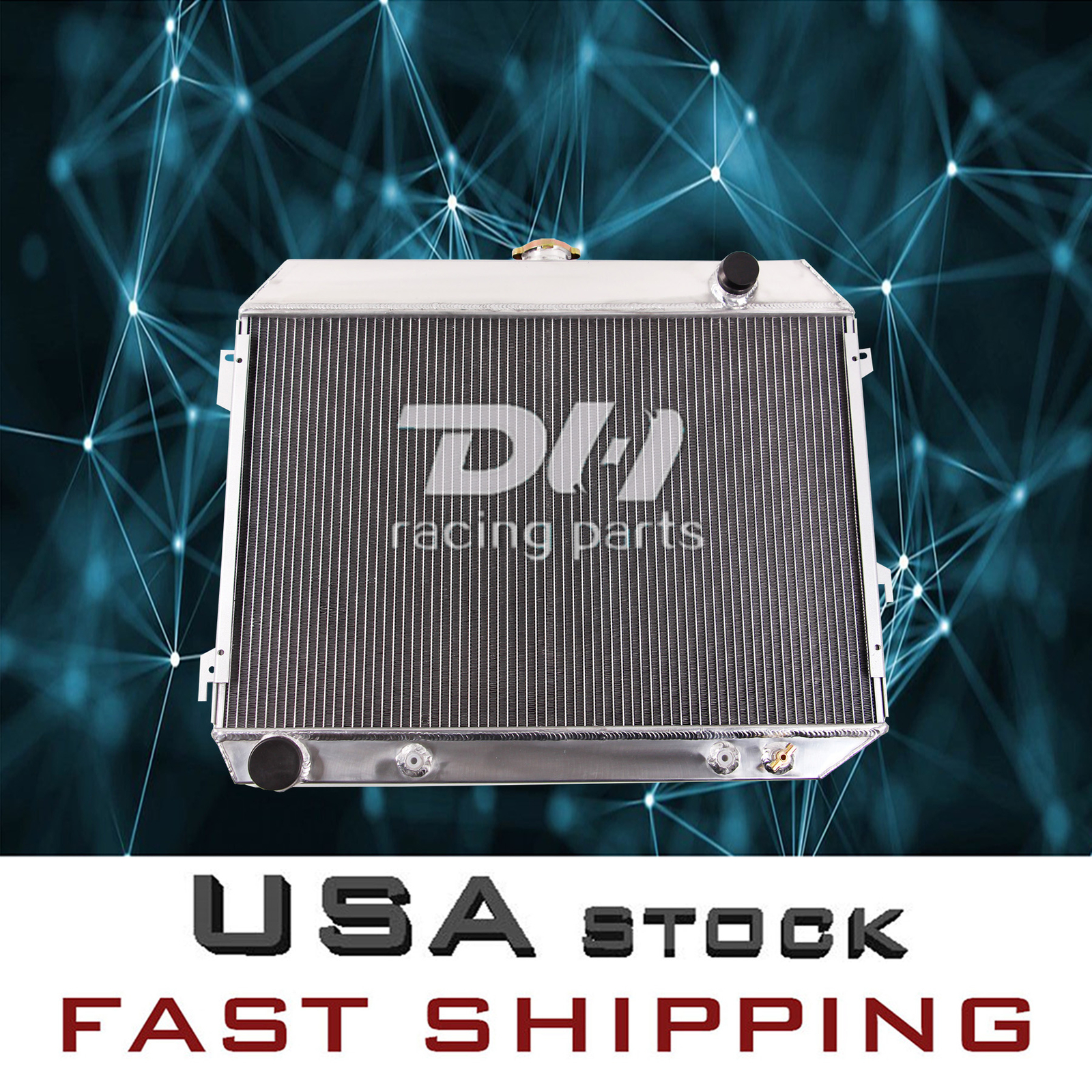 4 Row Alu Radiator For 1968-1974 Dodge Plymouth Mopar 383/426/440ci Big Block V8 4 Row Alu Radiator For 1968-1974 Dodge Plymouth Mopar 383/426/440ci Big Block V8