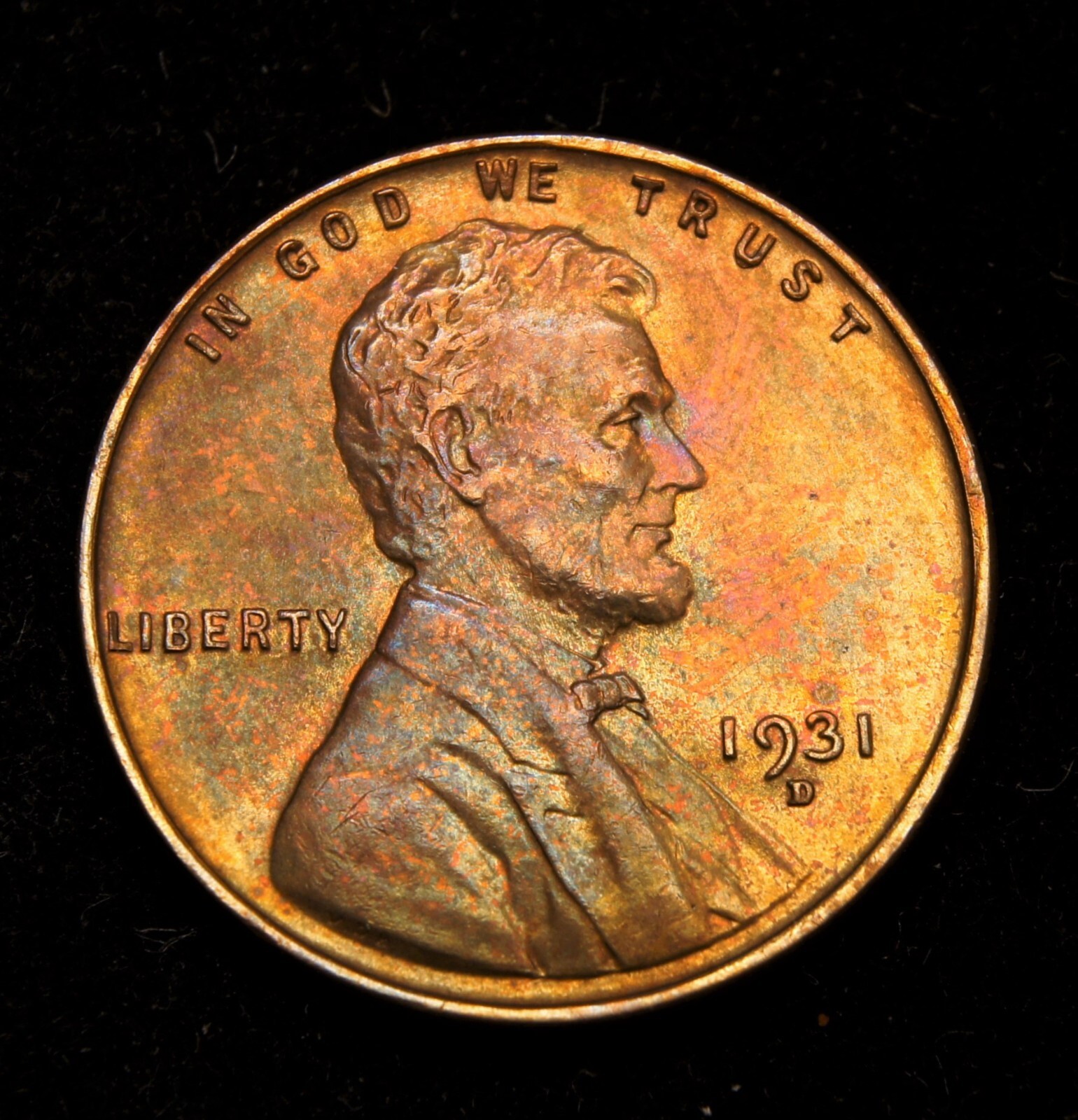 1931-D Lincoln Wheat Cent MS+++++R/B 1931-D Lincoln Wheat Cent MS+++++R/B