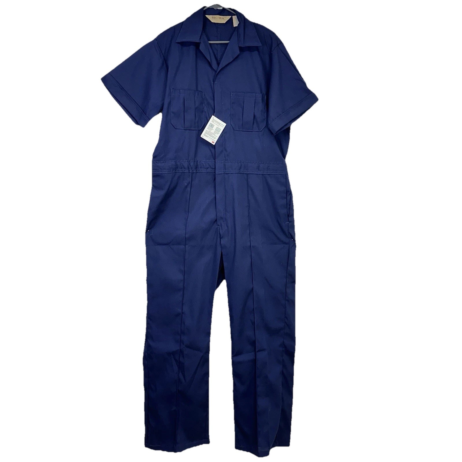 VTG BIG MAC Penneys Blue Coveralls Mechanic Workwear Uniform 44Reg Dead Stock VTG BIG MAC Penneys Blue Coveralls Mechanic Workwear Uniform 44Reg Dead Stock