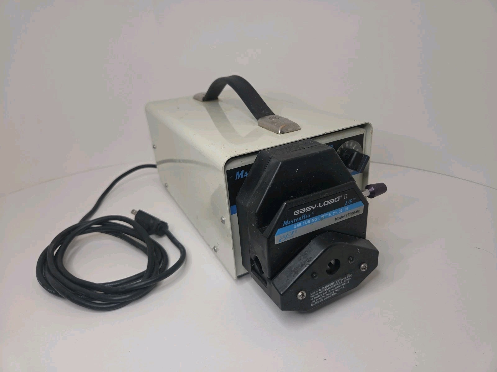 Cole Palmer MasterFlex 7520-00 Peristaltic Pump Easy-Load II L/S 77200-62 Tested