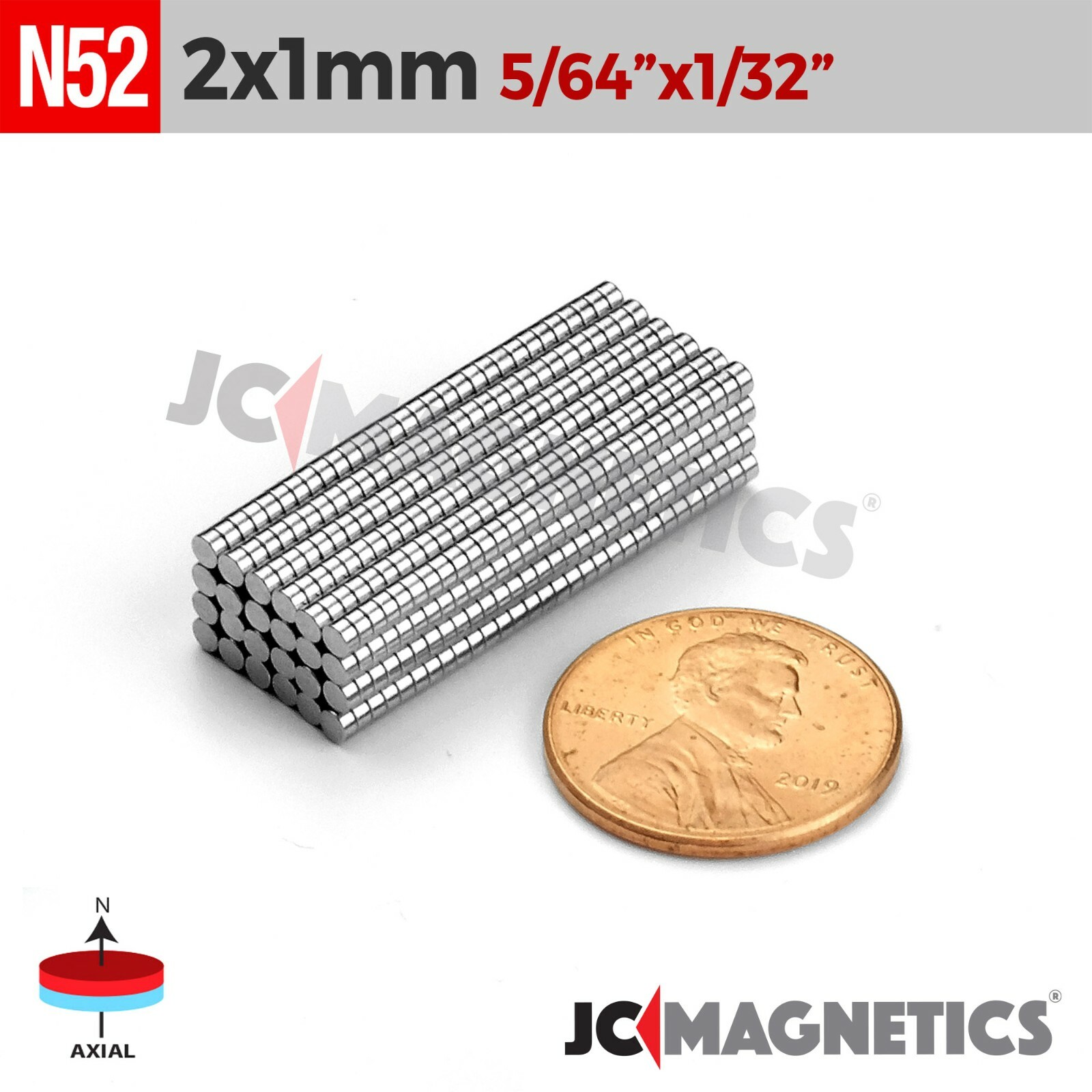 N52 Rare Earth Round Neodymium Magnet Disc Variety
