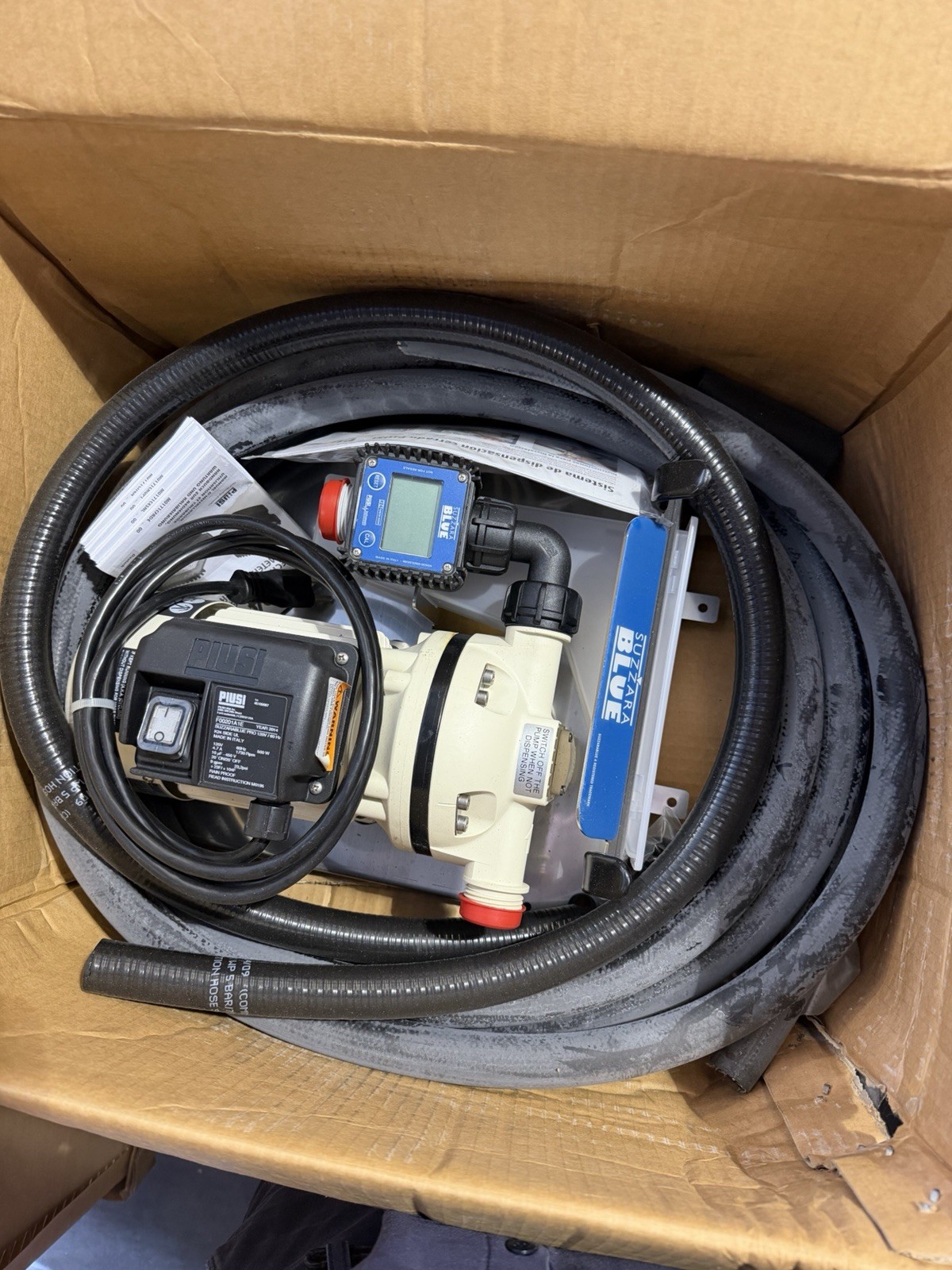 American Def Transfer Pump 120V for Diesel Exhaust Fluid - Piusi Pump