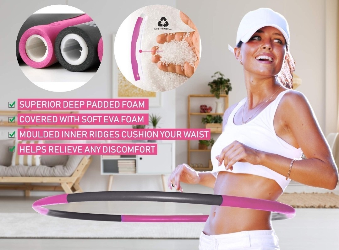 Sports Hoop Weight Loss Series pink/blue Hoop - Large Sports Hoop Weight Loss Series pink/blue Hoop - Large