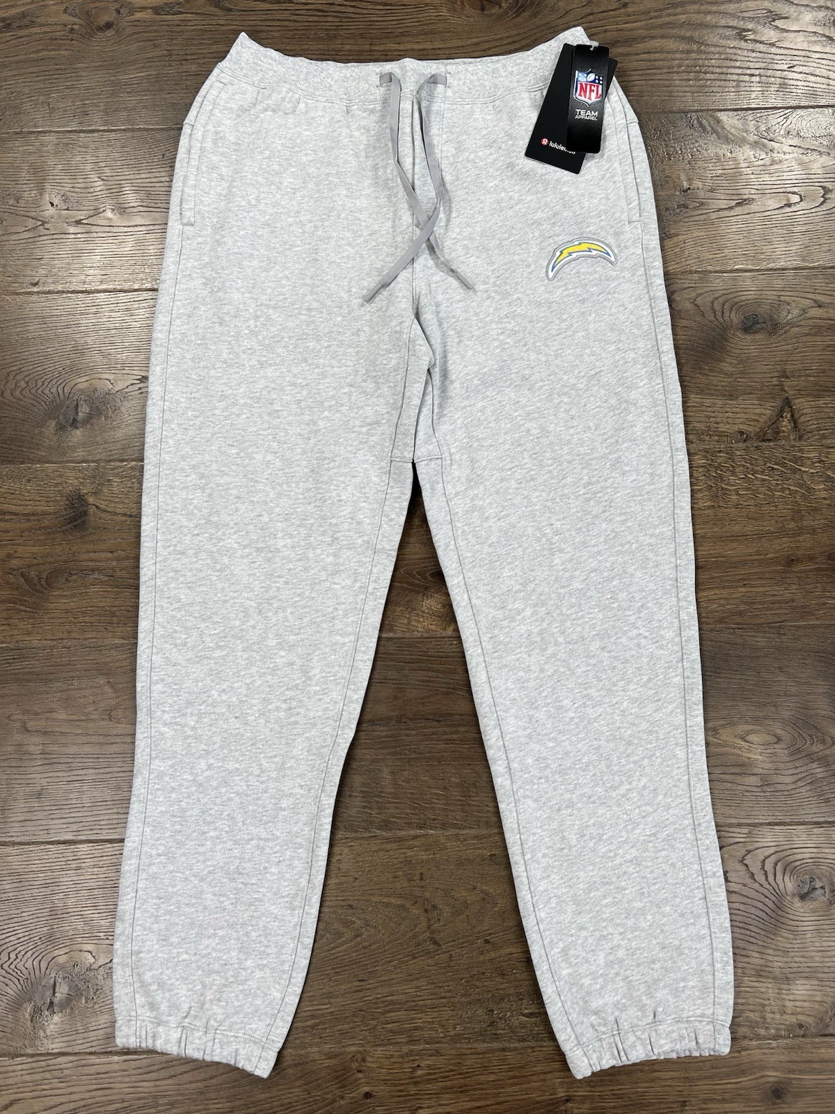 NWT Lululemon Los Angeles Chargers Heathered Silver Steady State Jogger Men’s L NWT Lululemon Los Angeles Chargers Heathered Silver Steady State Jogger Men’s L