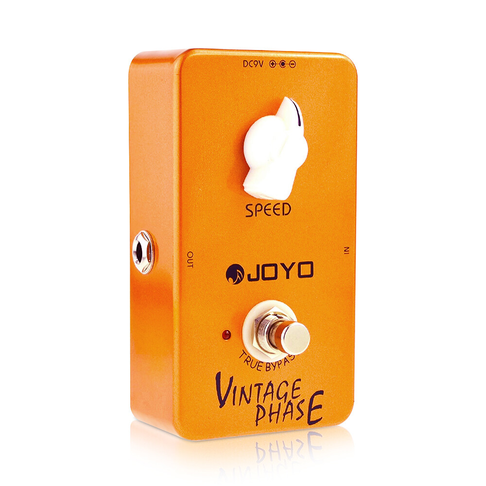 JOYO Vintage Phase Pedal Re-Creates Classic Phaser Sounds for Electric Guitar