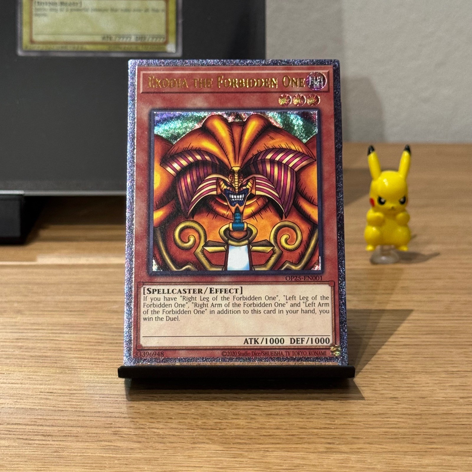 Exodia the Forbidden One (UTR) OP25-EN001 Yu-Gi-Oh OTS Tournament Pack 25 LP Exodia the Forbidden One (UTR) OP25-EN001 Yu-Gi-Oh OTS Tournament Pack 25 LP