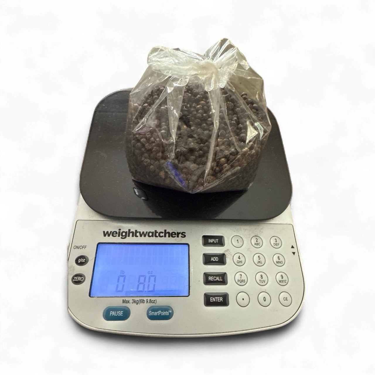 8 Oz PURE BLACK PEPPERS PEPPERCORNS VIETNAM