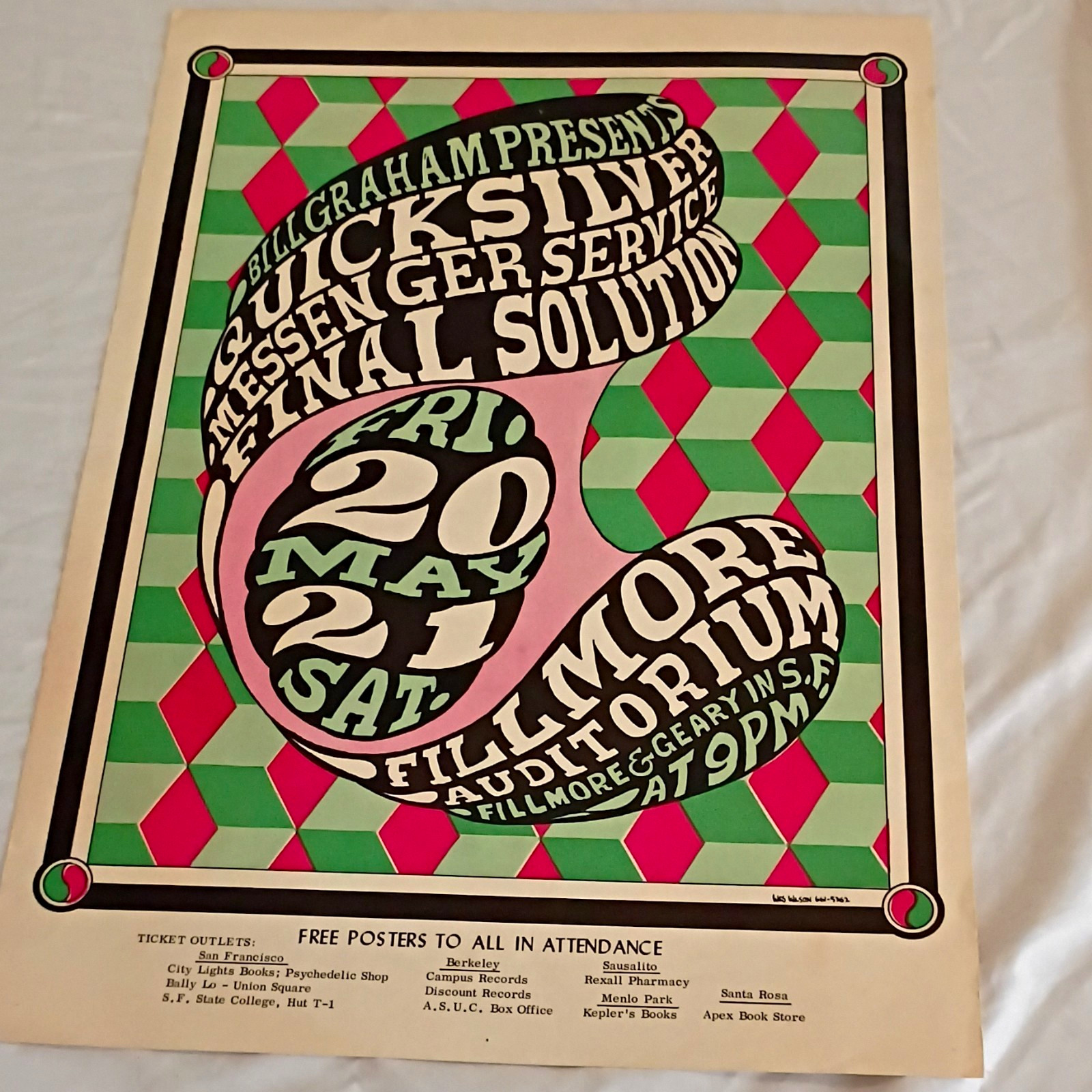 Bill Graham Presents Quicksilver Messenger Service Original Bill Graham Presents Quicksilver Messenger Service Original