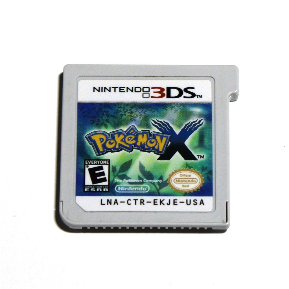 Pokemon X Nintendo 3DS Authentic Game Cartridge Pokemon X Nintendo 3DS Authentic Game Cartridge