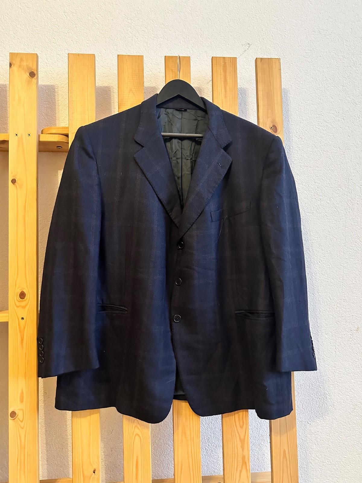 Zegna Men’s Wool Blazer Jacket Altered Size L-XL Zegna Men’s Wool Blazer Jacket Altered Size L-XL