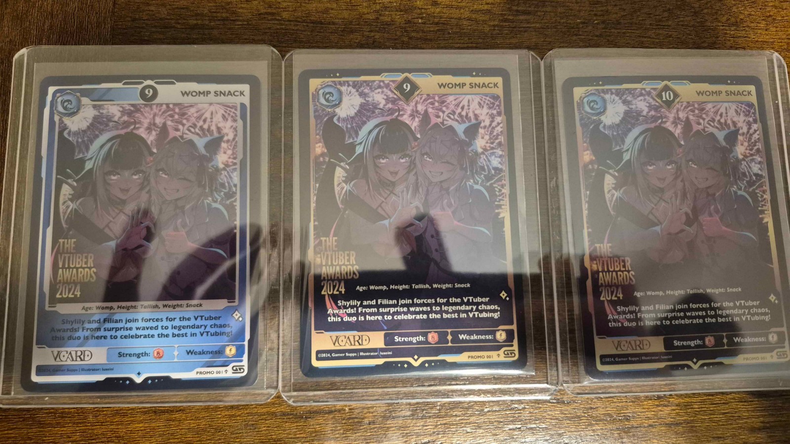 VCard TCG Womp Snack Full Set | Promo | Gamersupps | NM | Holo VCard TCG Womp Snack Full Set | Promo | Gamersupps | NM | Holo