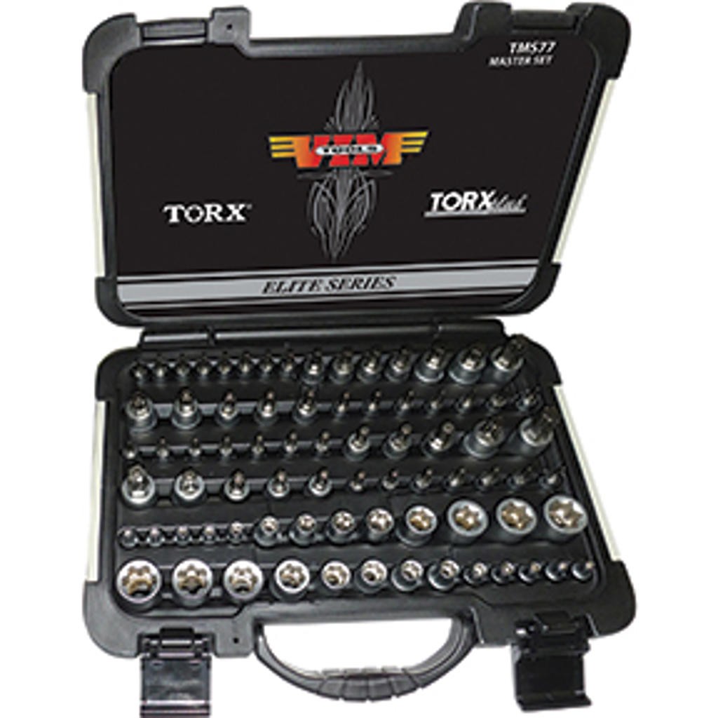 77 Pc. Master Torx Driver Set VIM-TMS77 Brand New