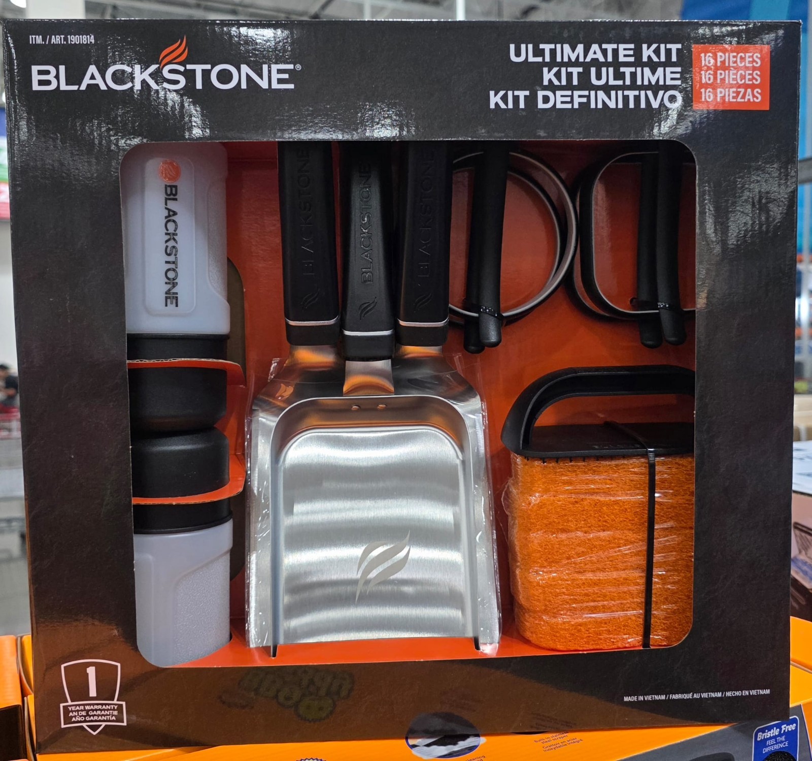 Blackstone Ultimate Griddle Kit 16 Piece BBQ Grill Accessories Tool Set NEW
