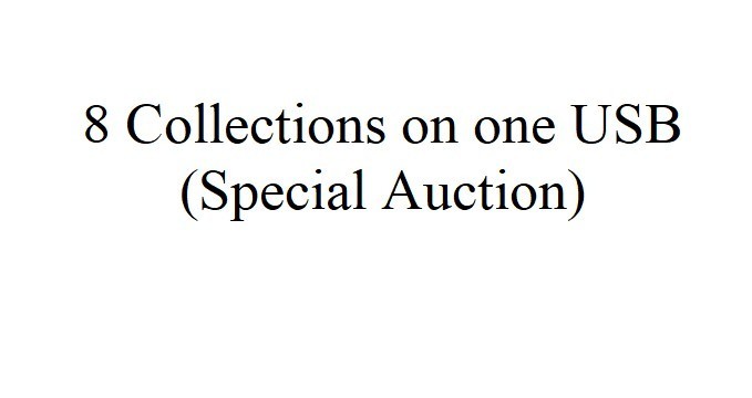 8 Collections on USB (Special Auction)