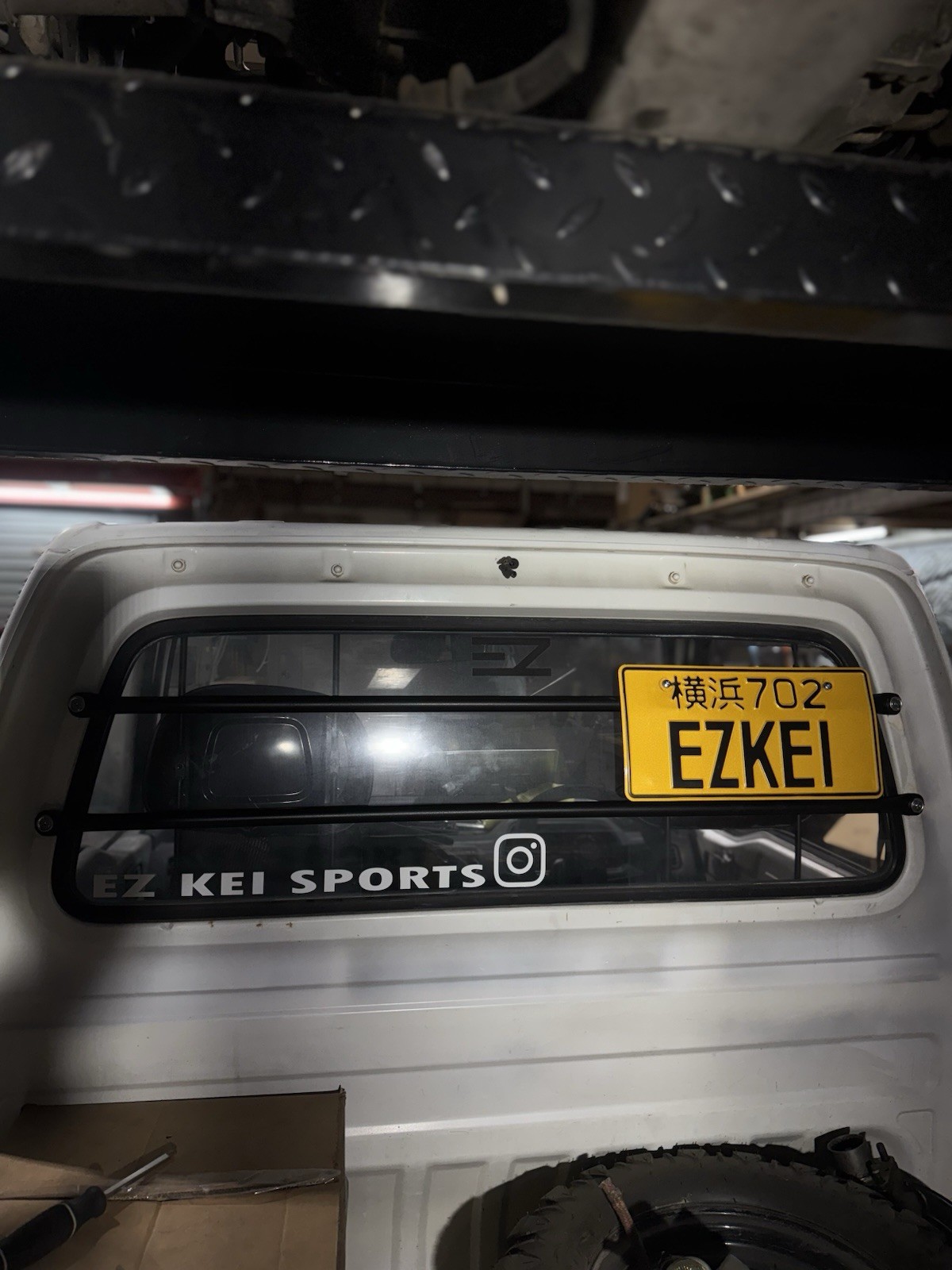 HONDA ACTY HA3/4 FACTORY STYLE BARS. LICENSE PLATE RELOCATOR BRACKET OPTION HONDA ACTY HA3/4 FACTORY STYLE BARS. LICENSE PLATE RELOCATOR BRACKET OPTION