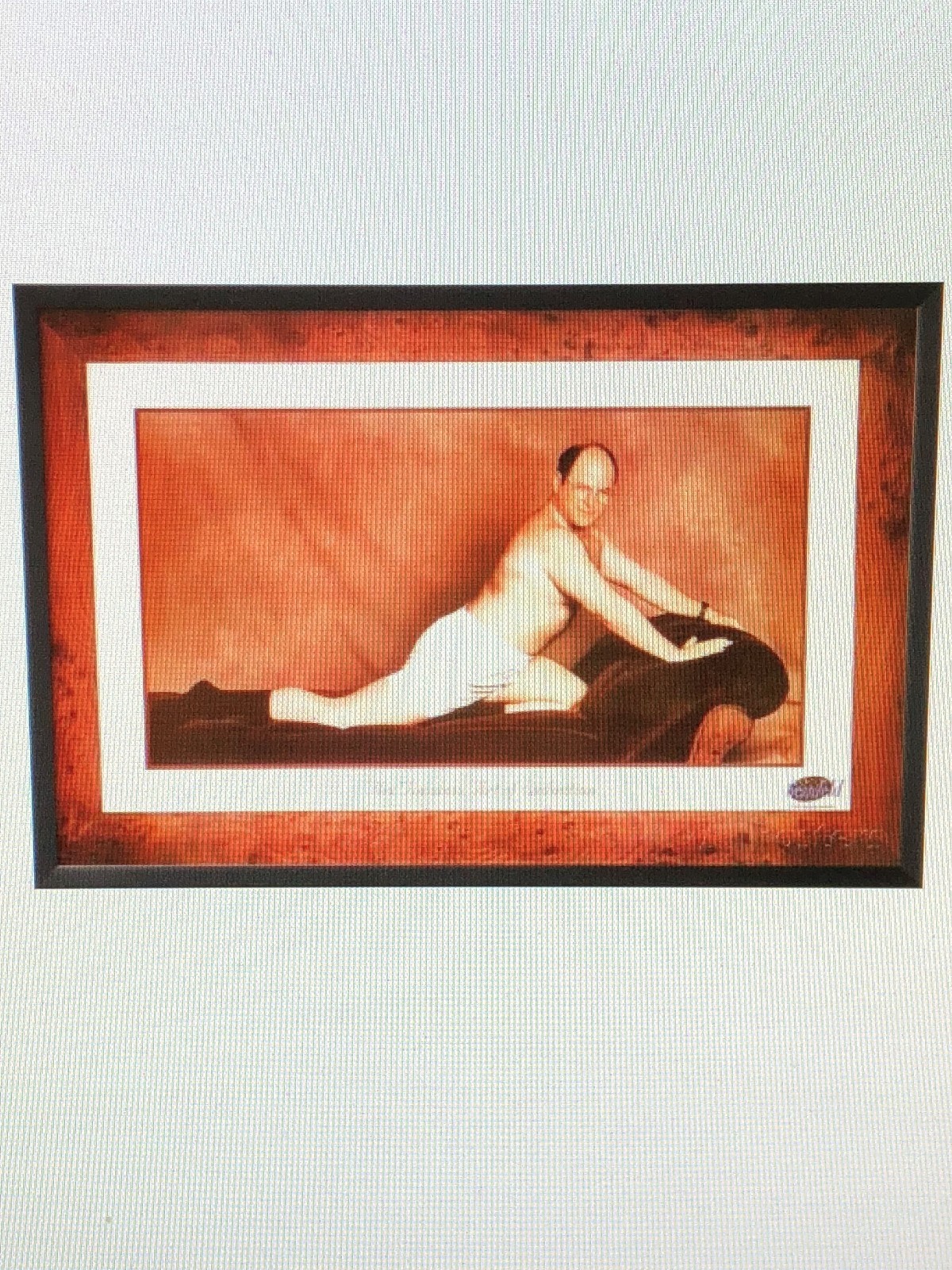 SEINFELD GEORGE ON THE COUCH POSE 24X36 POSTER CLASSIC TV TELEVISION COMEDY FUN