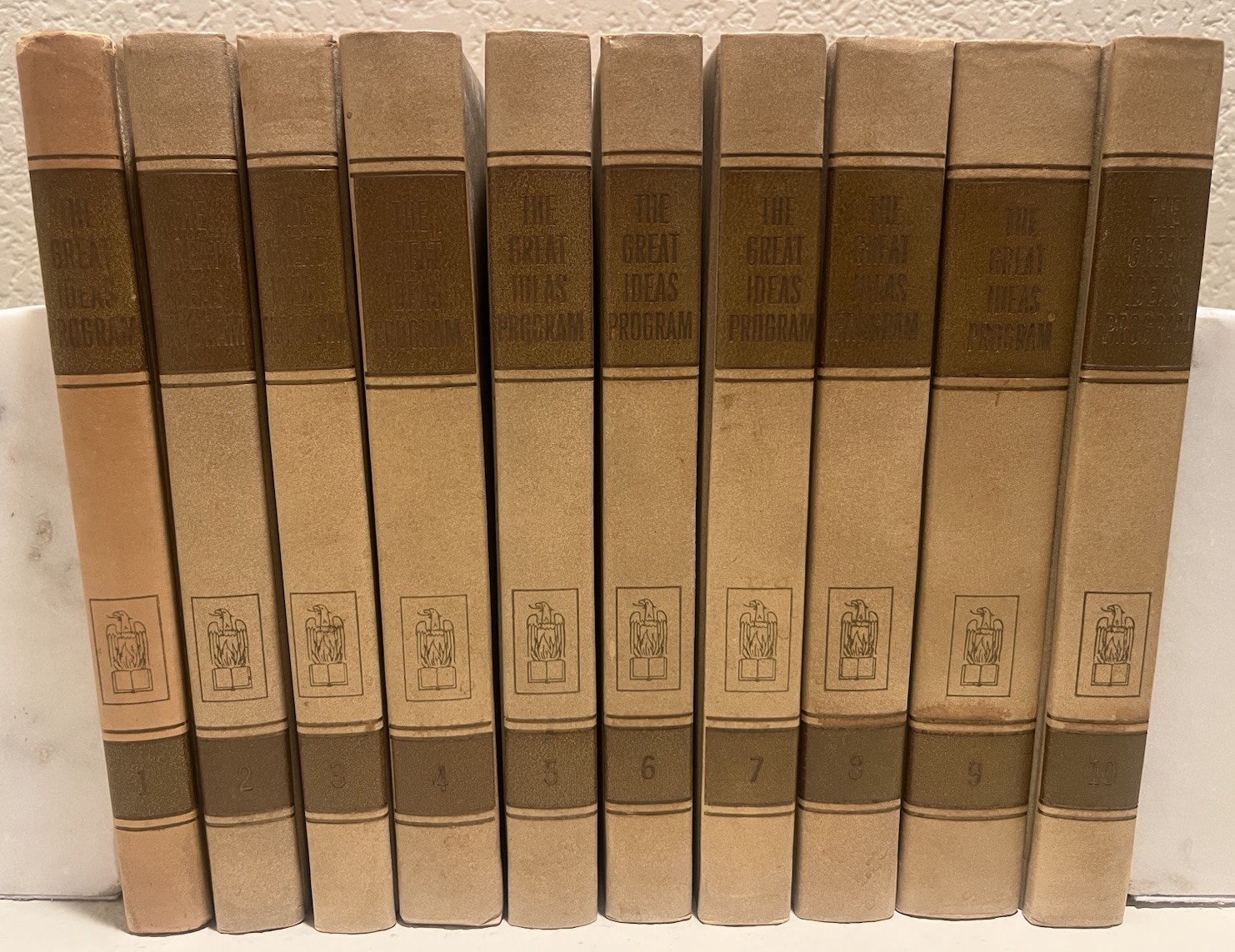 Encyclopædia Britannica Great Ideas Program Vol 1-10 Adler HC Illus 1959
