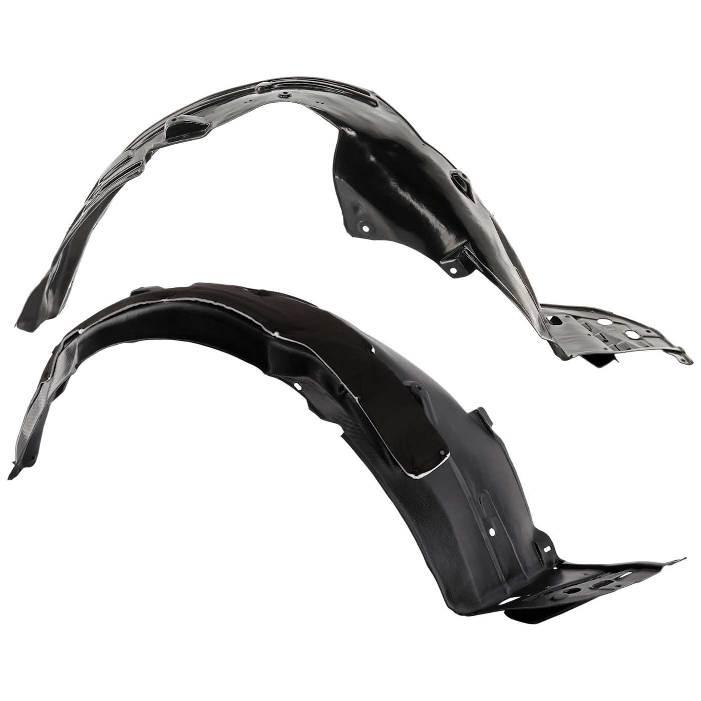 Set of 2 Fender Liners Front Driver & Passenger Side Coupe for Honda Accord Pair