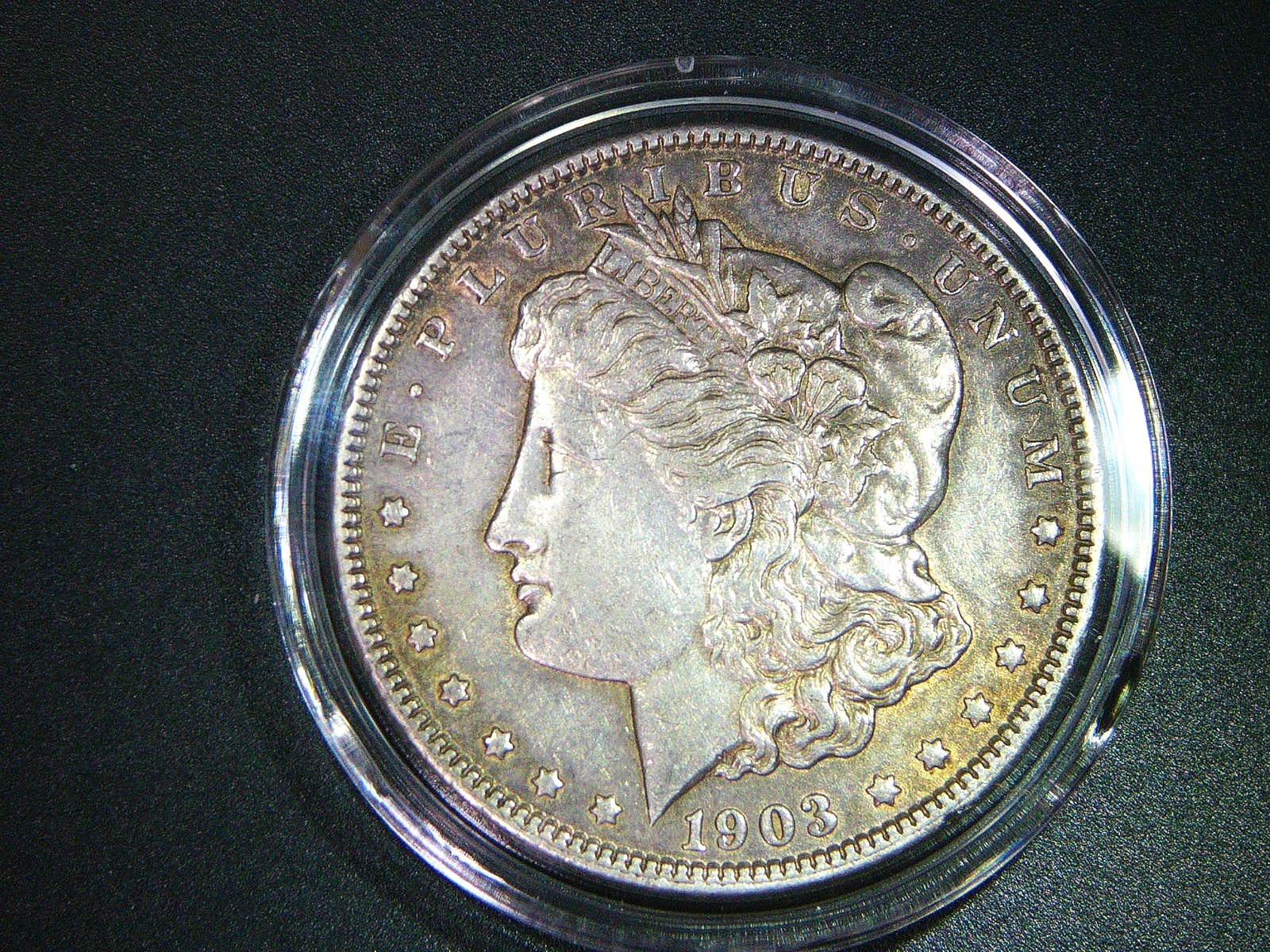 EF/AU 1903 MORGAN SILVER DOLLAR BEAUTIFUL COLLECTORS COIN M2174
