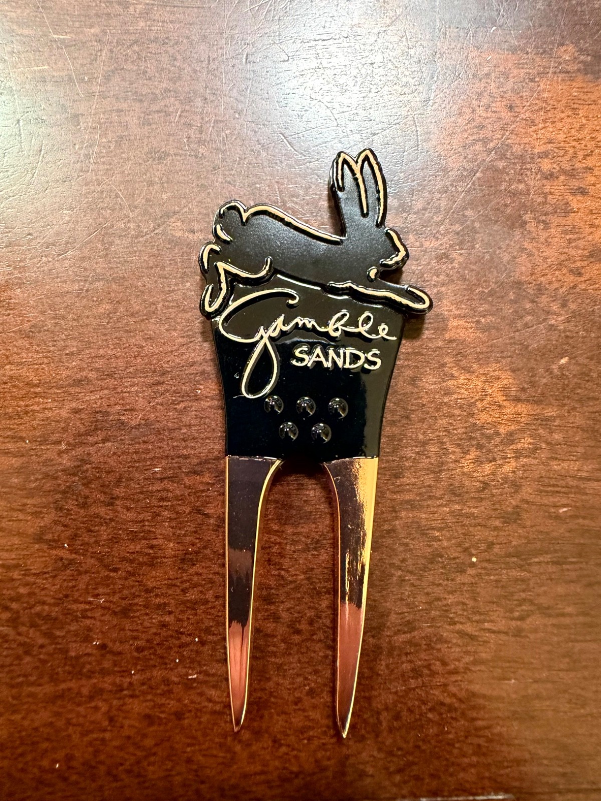 RARE NEW Team Titleist TT - Gamble Sands Divot Tool -Ball Marker RARE NEW Team Titleist TT - Gamble Sands Divot Tool -Ball Marker