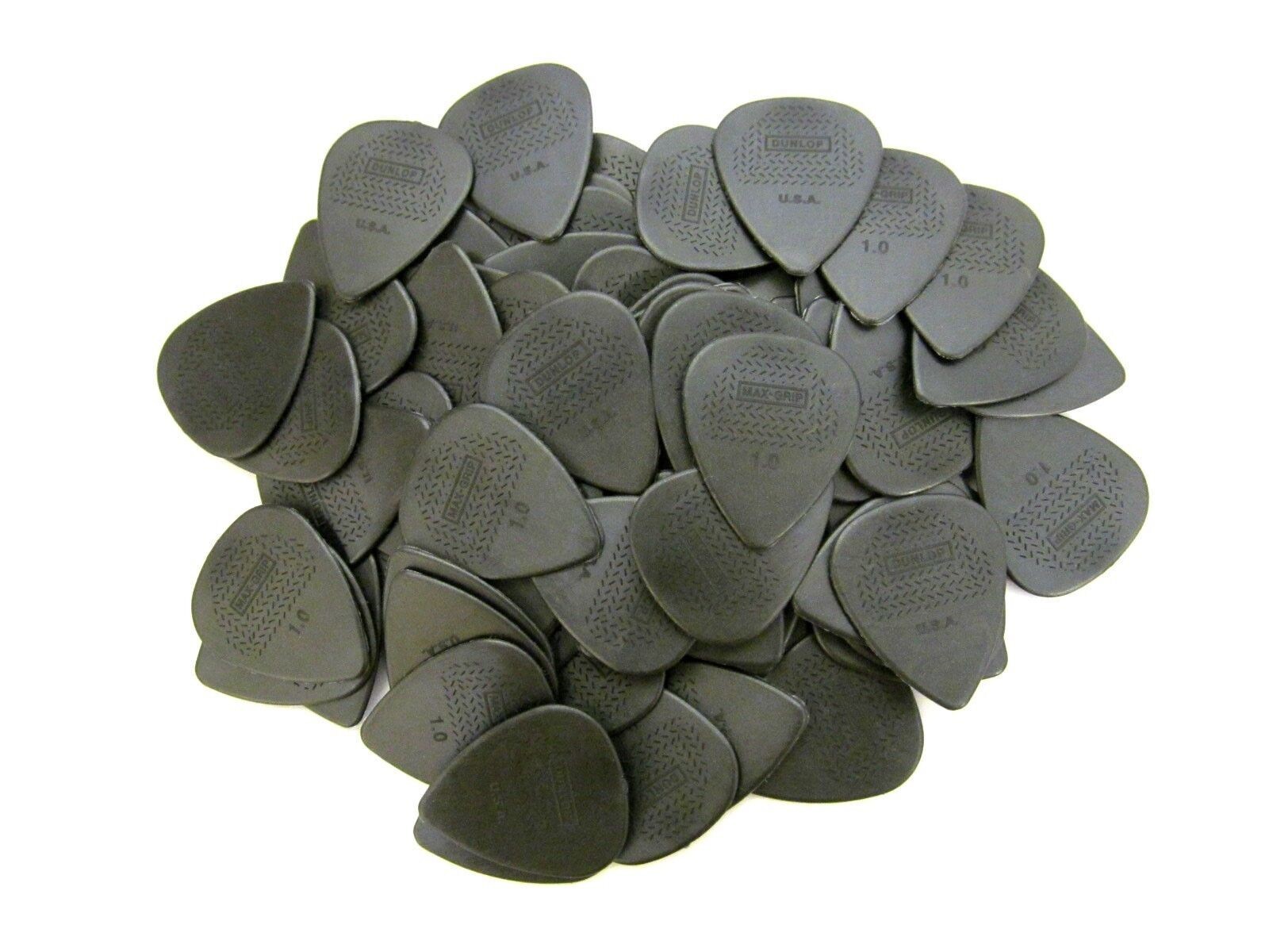 Dunlop Guitar Picks 72 Pack Nylon Standard Max-Grip 1.00mm