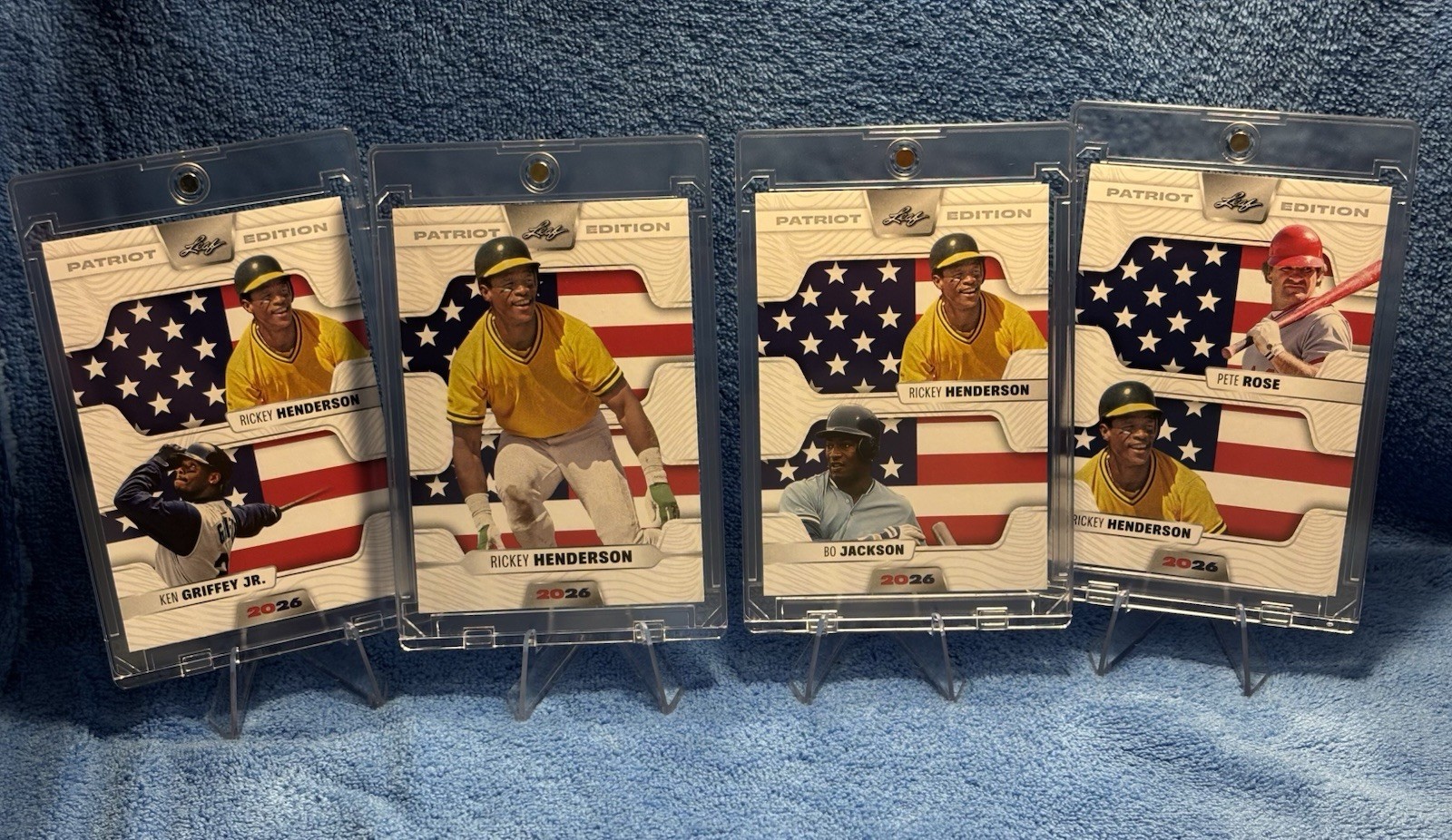 Rickey Henderson Oakland A's lot (4) 2026 Rickey Henderson Oakland A's lot (4) 2026