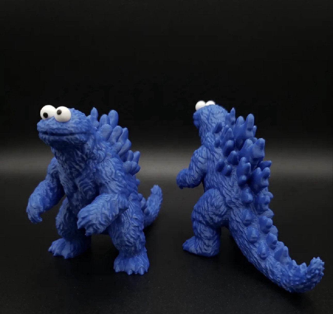 Cookie Monster Godzilla Mashup 5.5” Cookie Monster Godzilla Mashup 5.5”