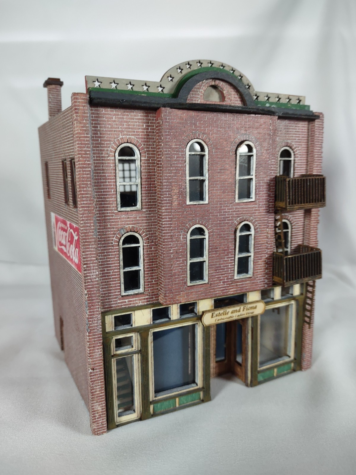 HO Craftsman Kit by Red Arrow Lines - Haywood Building, Athens, GA