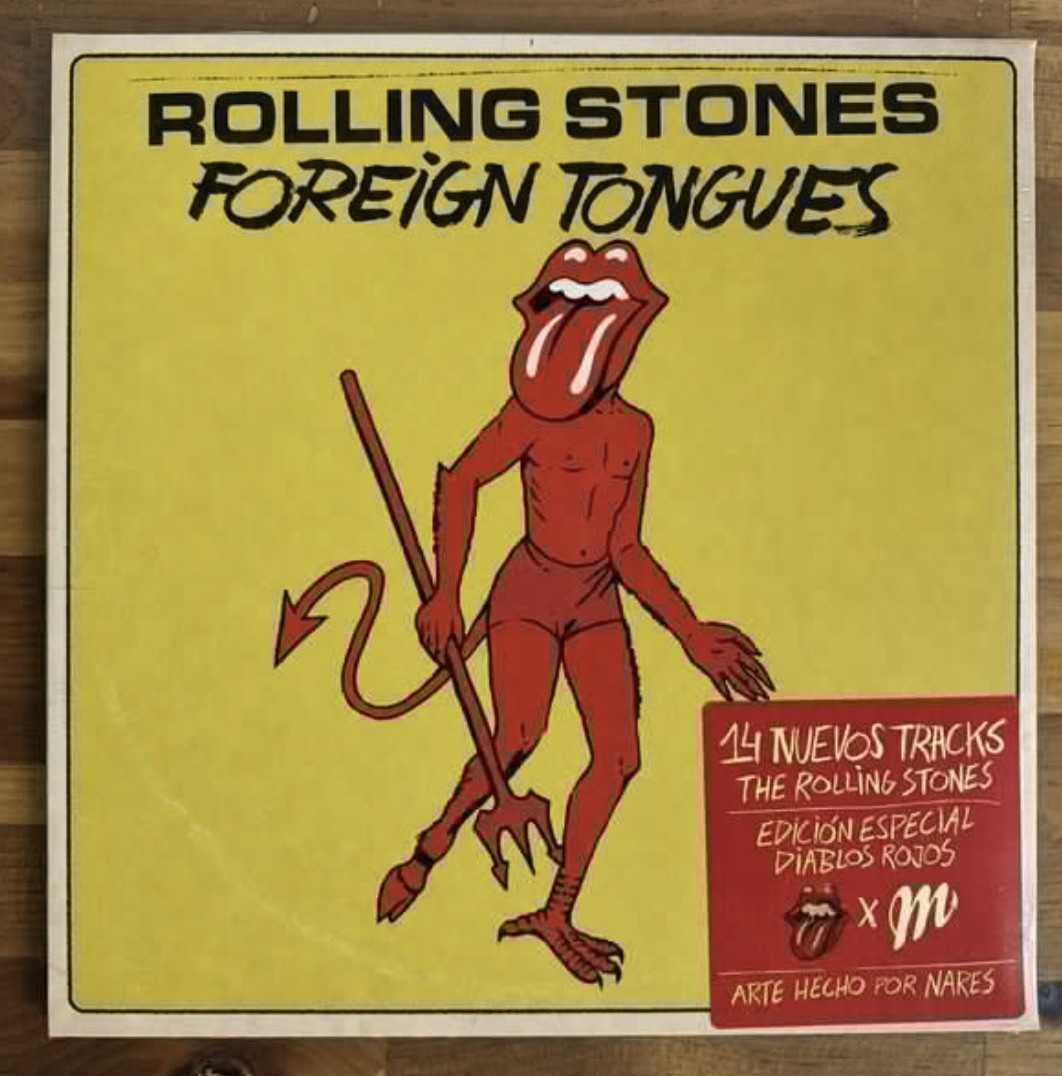 Rolling Stones Foreign Tongues Diablos Rojos 2LP Red Mexico Exclusive rare Rolling Stones Foreign Tongues Diablos Rojos 2LP Red Mexico Exclusive rare